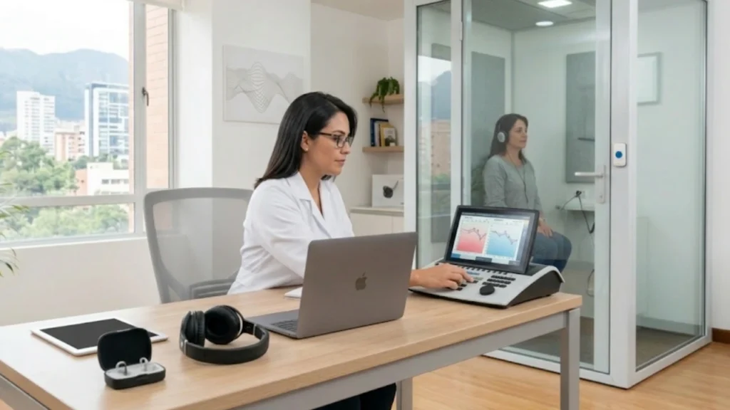 Equipos de diagnóstico auditivo para audiólogos: qué necesita un consultorio especializado